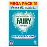 Fairy Non Bio Washing Powder 50 Washes 3kg