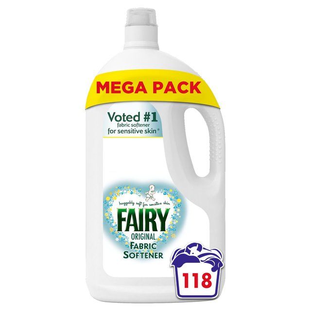 Fairy Original Fabric Conditioner for Sensitive Skin 118 Washes 3.92L