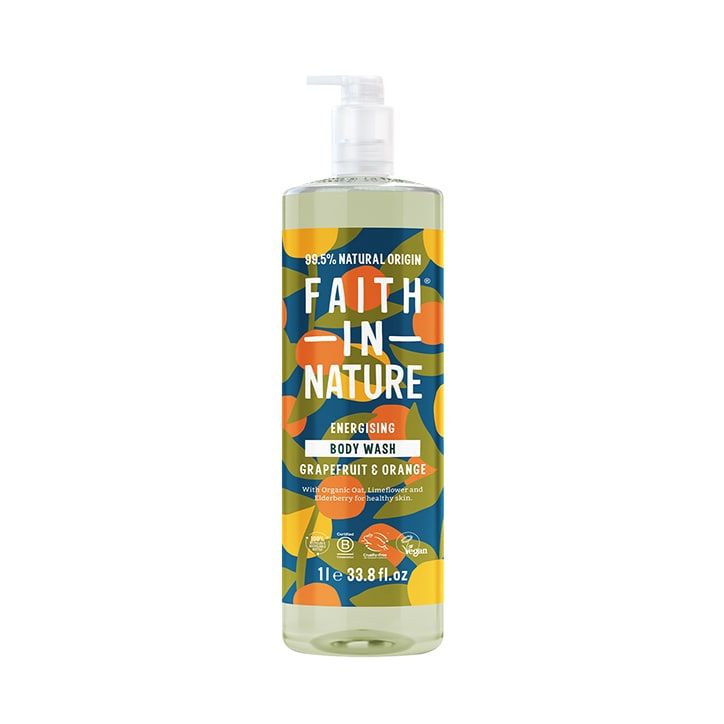 Faith In Nature Grapefruit & Orange Body Wash 1L Grapefruit & Orange