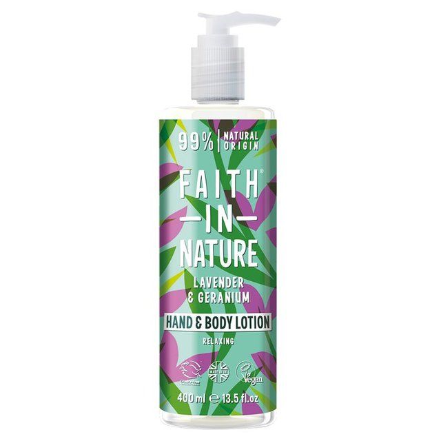 Faith in Nature Lavender & Geranium Hand and Body Lotion 400ml