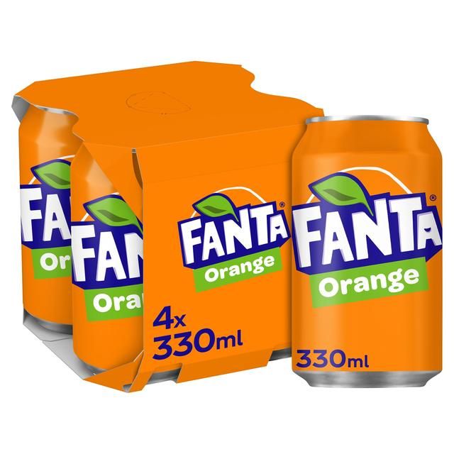 Fanta Orange 4 x 330ml
