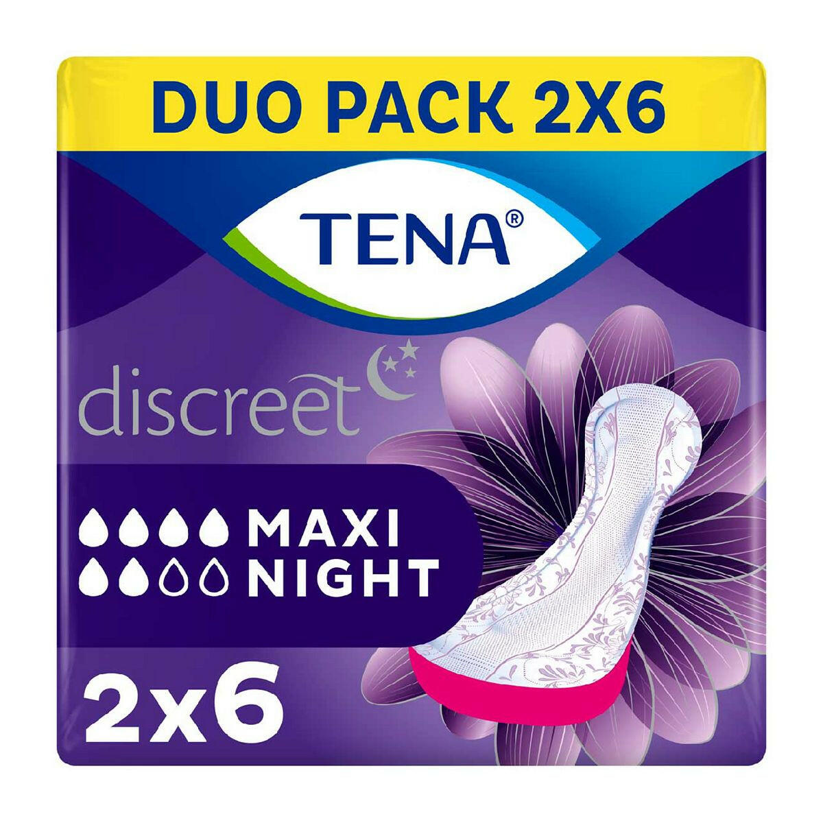 TENA Lady Maxi Night Incontinence Pads 12s GOODS Boots