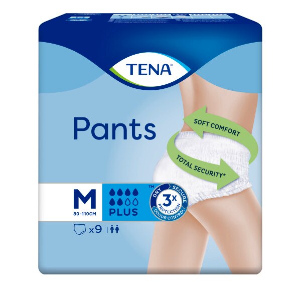 TENA Pants Plus Medium X9 GOODS Superdrug