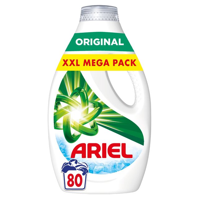 Ariel Washing Liquid Original 80 Washes 2640ml - McGrocer