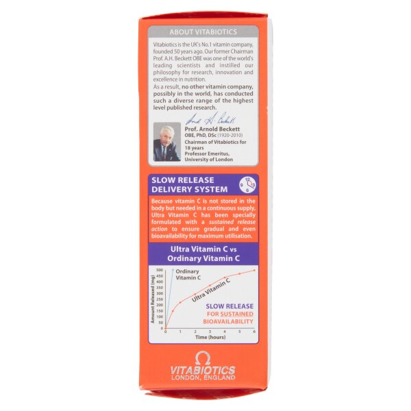 Vitabiotics Ultra Vitamin C - 60 Tablets GOODS Superdrug
