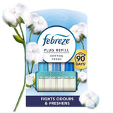 Febreze 3Volution Air Freshener Plug In Refill Cotton Fresh 20ml