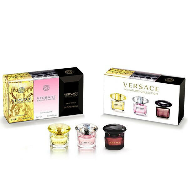 Versace Women's Miniature Trio Collection Gift Set GOODS Superdrug