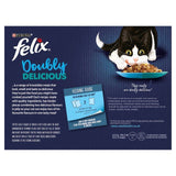 Felix Doubly Delicious Ocean Recipes Wet Cat Food 12 x 100g