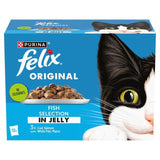 Felix Original Fish Selection in Jelly Wet Cat Food 12 x 85g