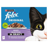 Felix Original Mixed Selection in Gravy Wet Cat Food 12 x 85g