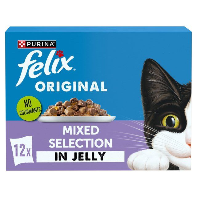 Felix Original Mixed Selection in Jelly Wet Cat Food 12 x 85g