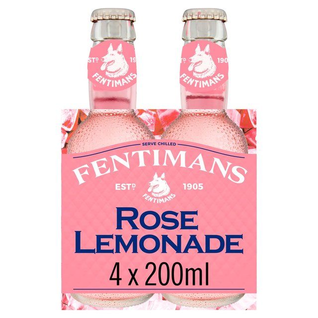Fentimans Rose Lemonade 4 x 200ml
