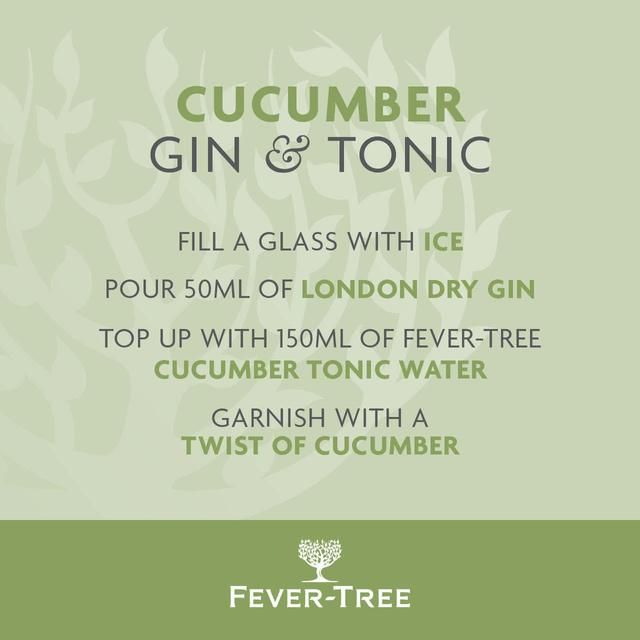 Fever-Tree Light Cucumber Tonic Water 500ml