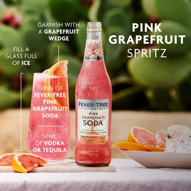 Fever-Tree Pink Grapefruit Soda 500ml