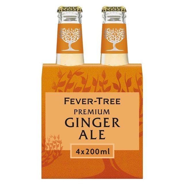 Fever-Tree Premium Ginger Ale 4 x 200ml