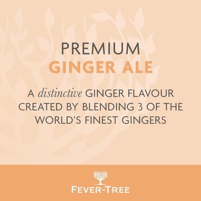 Fever-Tree Premium Ginger Ale 4 x 200ml