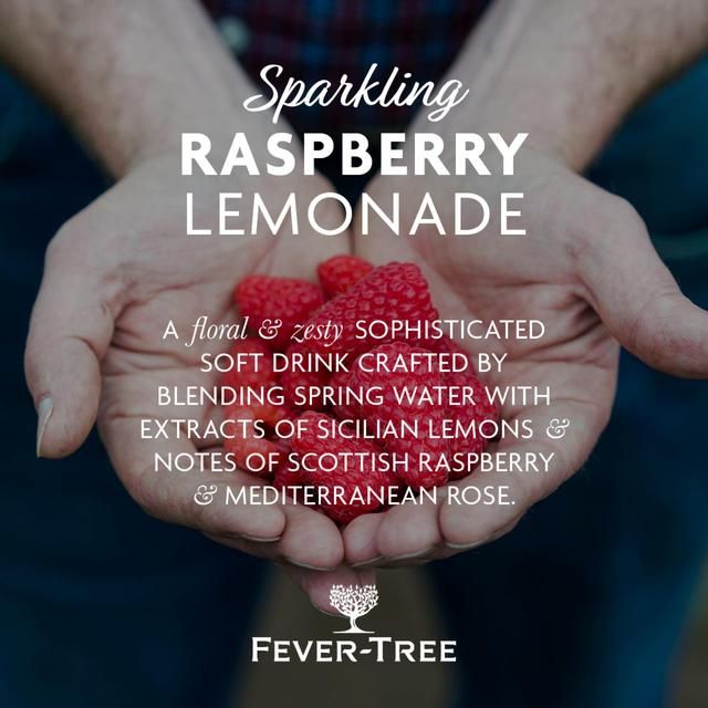 Fever-Tree Raspberry & Rose Lemonade   500ml