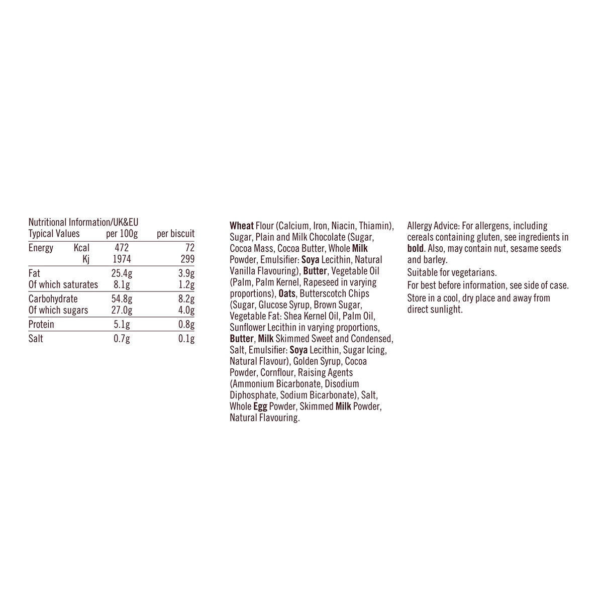 Border Luxury Mini Biscuit Assortment, Pack of 48 - McGrocer