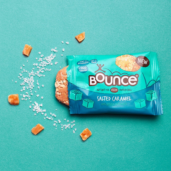Bounce Salted Caramel Filled Protein Ball 12x 35g - 999167