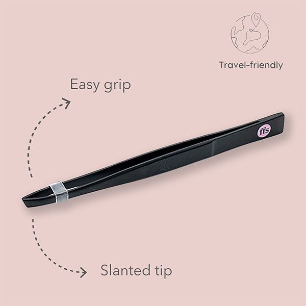 FFS Beauty 12 Natural Facial Wax Strips & Tweezer