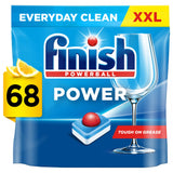 Finish Power All In One Lemon Dishwasher Tablets x68