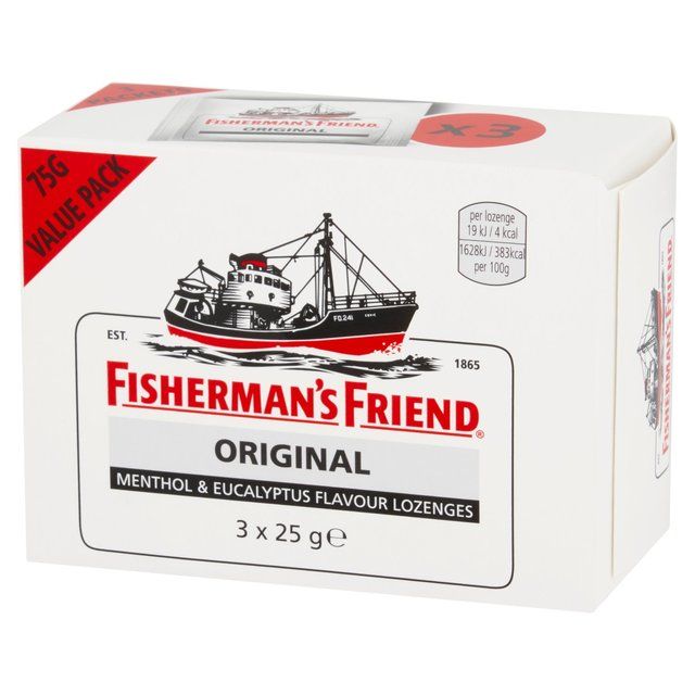 Fishermans Friend Original Extra Strong Lozenges 3 x 25g