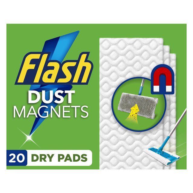 Flash Speed Mop Dry Cloth Refill - Dust Magnet 20 per pack