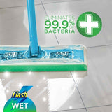 Flash Speed Mop Wet Cloth Multi-Surface Refills Crisp Lemons 48 per pack