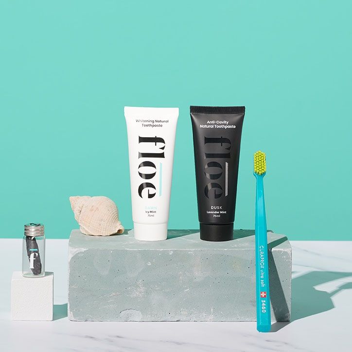 Floe Dusk – Lavender Mint Remineralising Natural Toothpaste 75ml