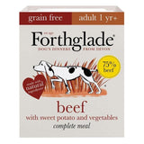 Forthglade complete adult grain free Beef with sweet potato & veg 395g