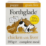Forthglade Complete Puppy Grain Free Chicken with Liver Sweet Potato & Veg 395g