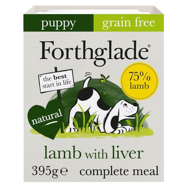 Forthglade Complete Puppy Grain Free Lamb with Liver Sweet Potato & Veg 395g