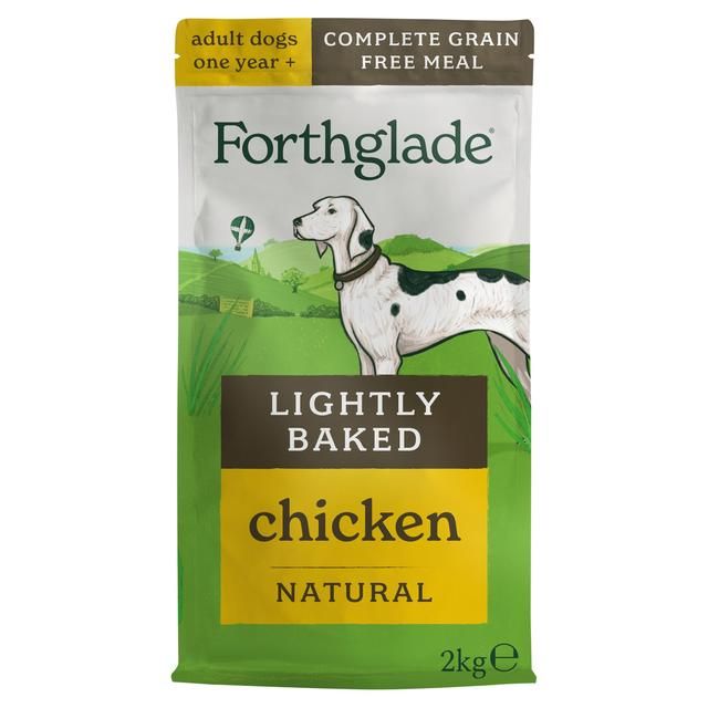 Forthglade Lightly Baked Natural Dry Dog Food Chicken with Sweet Potato 2kg