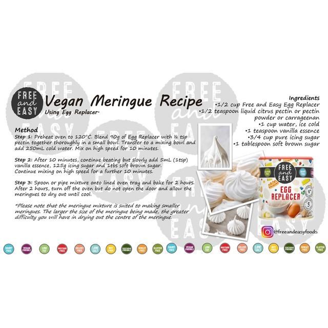 Free & Easy Free From Vegan Egg Replacer   135g
