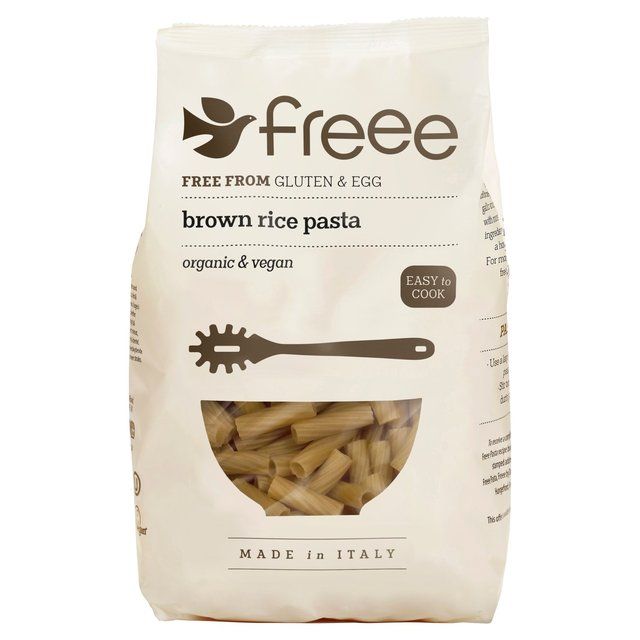 Freee Gluten Free Organic Brown Rice Tortiglioni Pasta 500g