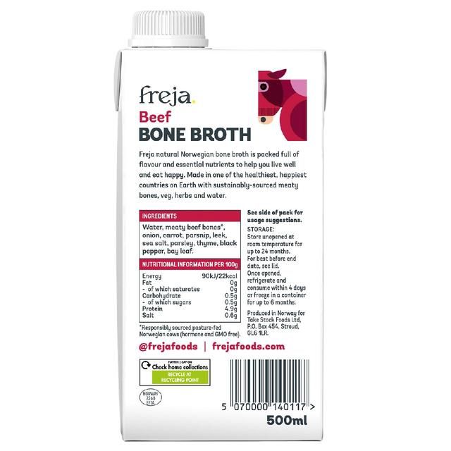 Freja Beef Bone Broth 500ml