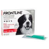 FRONTLINE Plus Flea & Tick Treatment XL Dog 40-60kg 6 per pack