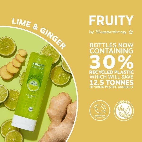 Fruity Lime & Ginger Shower Gel 250ml