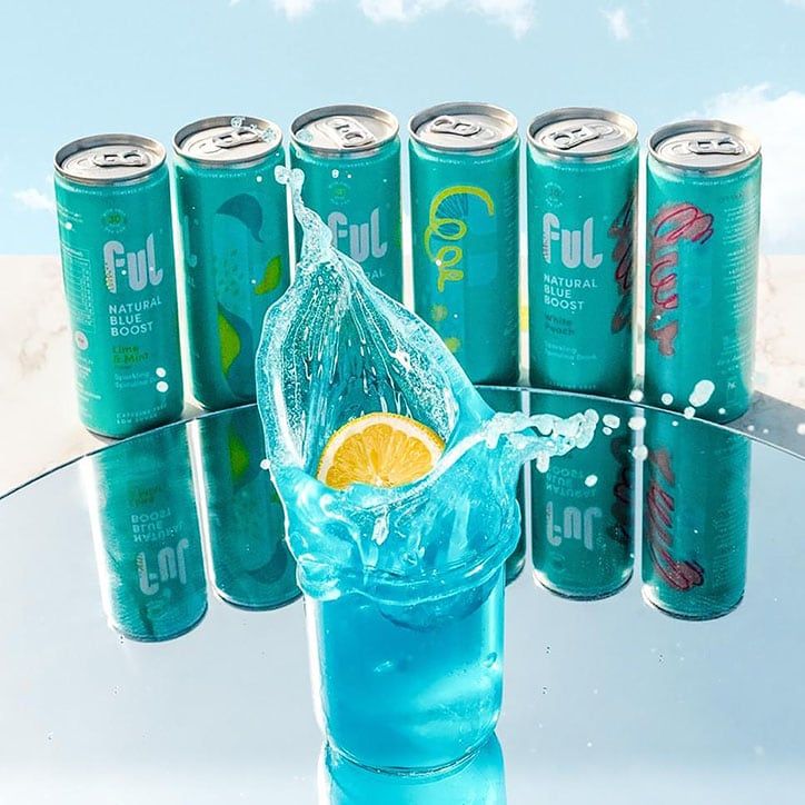 FUL Spirulina White Peach Drink 250ml