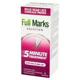 Full Marks Head Lice Removal Treatment with Nit Comb 200ml
