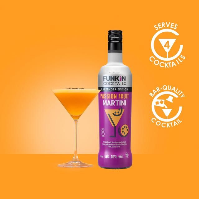 Funkin Passion Fruit Martini Cocktail Bottle 70cl