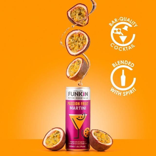 Funkin Passion Fruit Martini Nitro Cocktail 200ml