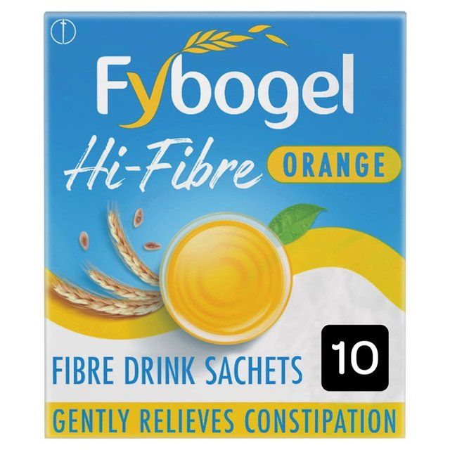 Fybogel Hi Fibre Orange Constipation Relief 10 per pack