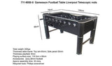 Gamesson Liverpool 4' 6" Football Table