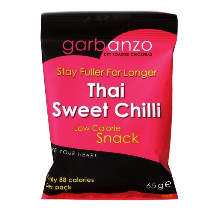 Garbanzo Dry Roasted Chickpeas Thai Sweet Chilli 65g