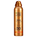 Garnier Ambre Solaire Ideal Bronze Tanning Mist For Face & Body SPF 50 150ml