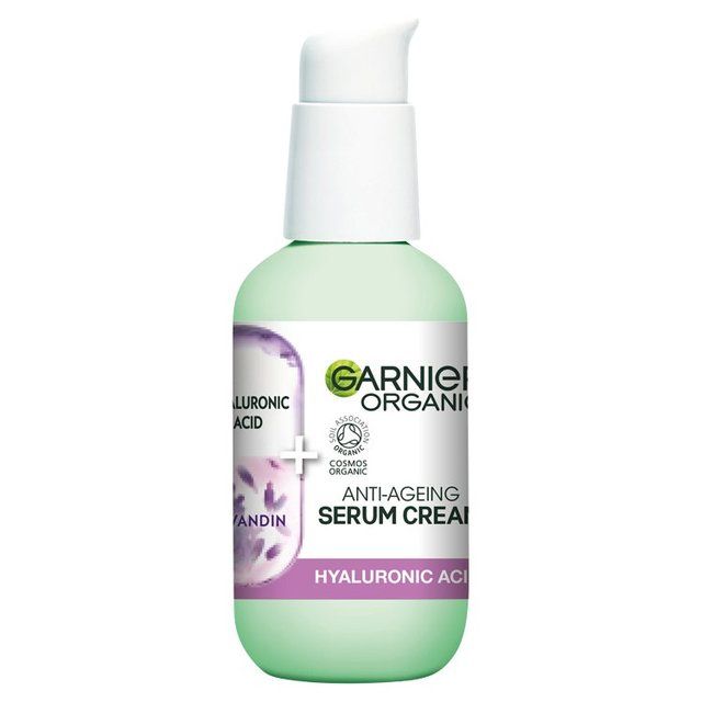 Garnier Organic Lavandin & Hyaluronic Acid Serum Cream 2in1 Formula   50ml