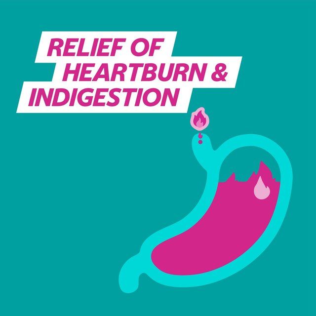 Gaviscon Double Action Heartburn & Indigestion Mint Flavour Tablets 4 x 24 per pack