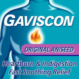 Gaviscon Double Action Liquid Heartburn Indigestion Aniseed 300ml
