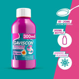 Gaviscon Double Action Liquid Heartburn Indigestion Aniseed 300ml